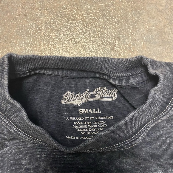 Charcoal grey Nauset Surf Shop long sleeve - Picture 2 of 3